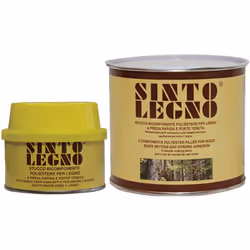 stucco poliestere con fibre di legno incorporate, Incollaggio irreversibile e rifacimento di parti mancanti di ogno tipo di l ...