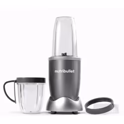 NutriBullet NB505DG, Frullatore per sportivi, 0,71 L, 500 W, Nero, Argento, Trasparente