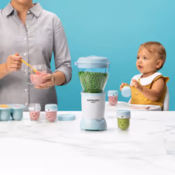 NutriBullet NBY100 frullatore 0,924 L Frullatore da tavolo 200 W Blu - Vista aggiuntiva 8