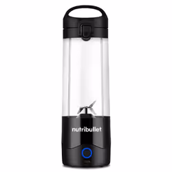 NutriBullet NBP003B, Frullatore portatile, 0,475 L, Funzione PULSE, Tritaghiaccio, 0,4237 m, Nero