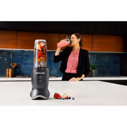NutriBullet NB1206DGCC frullatore 0,9 L Frullatore da tavolo 1200 W Nero, Trasparente - Vista aggiuntiva 6