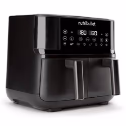 NutriBullet Air Fryer Double Bac Doppia 8 L Indipendente 2850 W Friggitrice ad aria calda Nero - Vista aggiuntiva 6