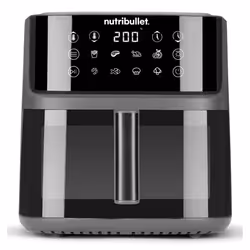 NutriBullet CrispLite Vision Singolo 8 L Indipendente 2000 W Friggitrice ad aria calda Nero - Vista aggiuntiva 4
