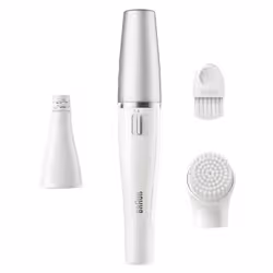 Braun FaceSpa, Epilazione E Pulizia Viso, +1 Accessorio, 810, Bianco/Argento - Vista aggiuntiva 4