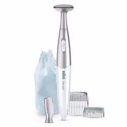 Braun Silk·épil Rifinitore Bikini, + 4 Accessori,FG1100, Bianco - Vista aggiuntiva 4