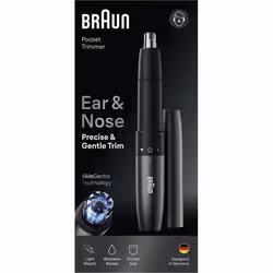 Braun EN 20 rasoio di precisione Nero - Vista aggiuntiva 4