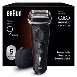 Braun Series 9 Sport 9110s Rasoio Nero - Vista aggiuntiva 4