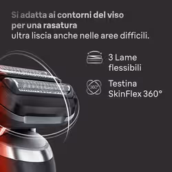 Braun Series 7 - 72-N1000SF1 Nero - Vista aggiuntiva 3