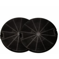 Kit 2PZ filtri circolari carboni attivi Ø190 H35 Elica turboair ikea electrolux