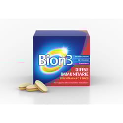 Bion 3 Difese Immunitarie Integratore con Vitamine e Minerali 30 Compresse