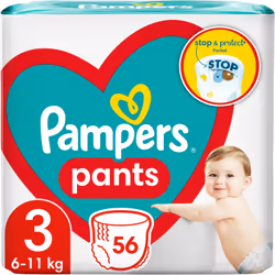 Mantieni sempre all’asciutto la pelle delicata del tuo piccolo tesoro grazie ai pannolini a mutandina usa e getta Pampers Act ...