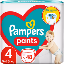 Mantieni il bambino asciutto e comodo, indipendentemente dalla sua attività fisica. I pannolini monouso Pampers® taglia 4 son ...