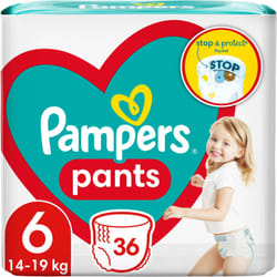 Pampers Pants Size 6 13-19 kg 36 pz