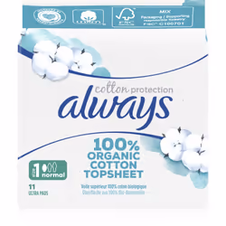 Massima comodità e protezione affidabile al 100% durante il ciclo mestruale. Gli assorbenti Always Cotton Protection Normal t ...