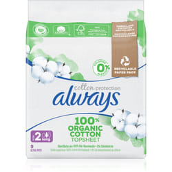 Always Cotton Protection Long 9 pz