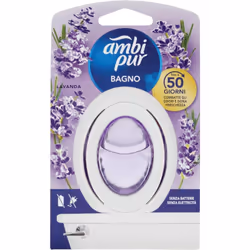 Profumatore bagno alla lavanda combatte gli odori fino a 50 giorni - Ambipur