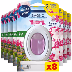 Descrizione Descrizione Il primo deodorante per il bagno non elettrico ad azione continua di Ambi Pur non solo elimina gli od ...