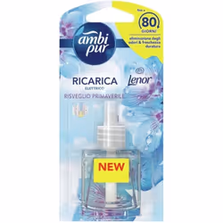 AMBIPUR RICARICA RISVEGLIO PRIMAVERILE IN FORMATO DA 20 ML Ambipur ricarica all'Oro e fiori di Vaniglia adatta per rimuovere ...