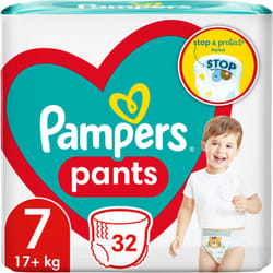 Pampers Pants Size 7 17+ kg 32 pz