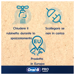 Oral-B Junior 8006540742891 spazzolino elettrico Bambino Spazzolino rotante Viola - Vista aggiuntiva 7