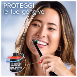 Oral-B PRO Spazzolino Elettrico Ricaricabile 3 3700 Blu, 3 testine, 1 Spazzolino - Vista aggiuntiva 4