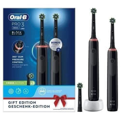 Braun Oral-B PRO 3 3900 Duopack Spazzolino Elettrico Black Edition 1 pz da denti
