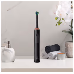 Oral-B Pro 3 3900N Gift Edition Adulto Spazzolino rotante-oscillante Nero, Rosa - Vista aggiuntiva 5
