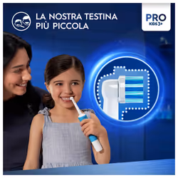 Oral-B Testine Di Ricambio Pro Kids Con Disney Frozen, 3 Testine - Vista aggiuntiva 4