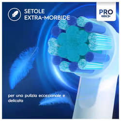 Oral-B Testine Di Ricambio Pro Kids Con Spiderman, 3 Testine - Vista aggiuntiva 5