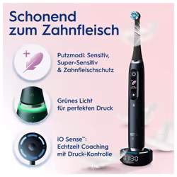 Oral-B iO iO10 Adulto Spazzolino rotante Nero - Vista aggiuntiva 5