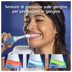 Oral-B iO My Way Adolescenti Spazzolino a vibrazione Blu - Vista aggiuntiva 5