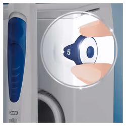 Oral-B Oxyjet Adulto Spazzolino rotante-oscillante Bianco - Vista aggiuntiva 4