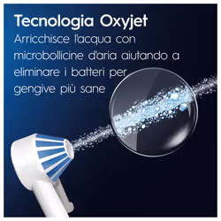 Oral-B Idropulsore Health Center Avanzato con 2 Beccucci Oxyjet, 2 Beccucci Con Getto D’acqua. 1 Idropulsore - Vista aggiuntiva 5