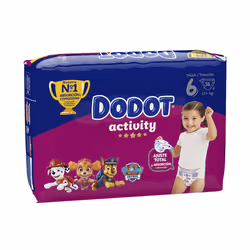 Dodot Activity taglia 6 pannolini +13 kg 36 pz