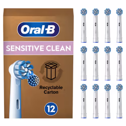 Oral-B Sensitive Clean , 12 pz, Bianco, 3 mese(i), Extra morbido, Oral-B, Scatola