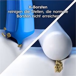 Braun Oral-B Testine di Ricambio Nero ProCrossAction CleanMaximizer 6 Pezzi 1 St
