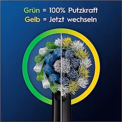 Braun Oral-B Testine di Ricambio Nero ProCrossAction CleanMaximizer 6 Pezzi 1 St - Vista aggiuntiva 4