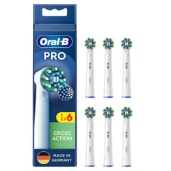 Oral-B CrossAction 6 pz Bianco