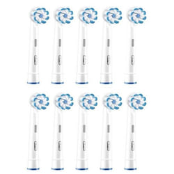 Braun Oral-B Testine di Ricambio Pro Sensitive Clean 10 Pezzi 1 pz Spazzolino da denti