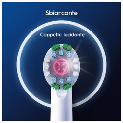 Oral-B Testine Di Ricambio Pro 3D White, 3 Testine - Vista aggiuntiva 4