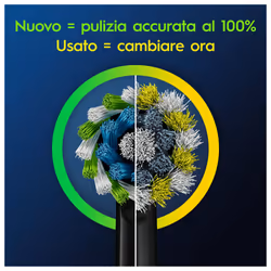 Oral-B Testine Di Ricambio Pro Cross Action Black, 5 Testine - Vista aggiuntiva 5