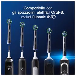 Oral-B Testine Di Ricambio Pro Cross Action Black, 5 Testine - Vista aggiuntiva 6