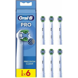 Oral-B Precision Clean Pro 6 pz Bianco