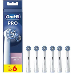 Oral-B Pro Sensitive Clean 6 pz Bianco