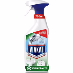 VIAKAL ANTICALCARE SPRAY DA 720ML IGIENIZZANTE Il Viakal Anticalcare Spray da 720 ml con formula igienizzante è la soluzione ...