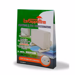 Rogi 2002024, Copertura per climatizzatore, Bianco, Cloruro di polivinile (PVC), Ogni marca, 800 mm, 300 mm