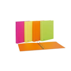 Favorit 400090369 raccoglitore ad anelli A4 Verde, Arancione, Rosa, Giallo