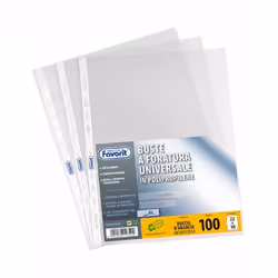 Favorit 100460055, 220 x 300 mm, Polipropilene (PP), 200 pz