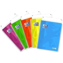 Oxford 400139392 quaderno per scrivere A4 120 fogli Colori assortiti