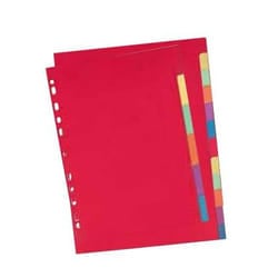 Elba 100204882 divisore Cartoncino Multicolore 12 pz